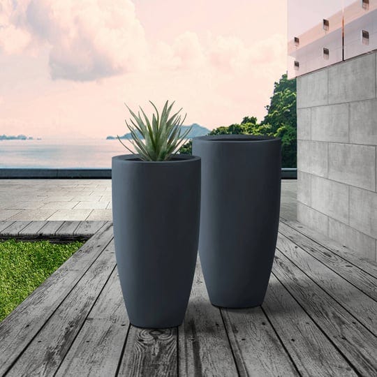 kante-2-pack-13-39-in-w-x-23-62-in-h-black-concrete-contemporary-modern-indoor-outdoor-planter-1