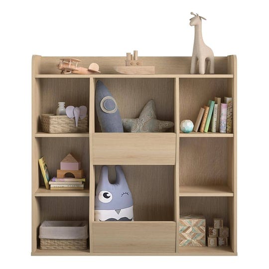 nathan-kids-large-toy-storage-bookcase-in-blonde-oak-1