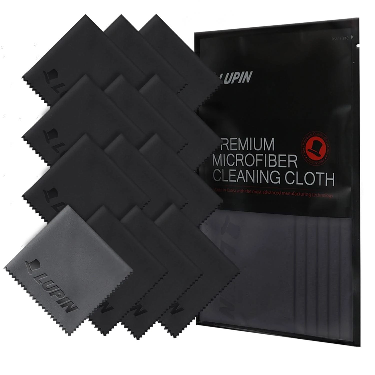 Lupin 13 Premium Microfiber Multi-Surface Cleaning Cloths | Image