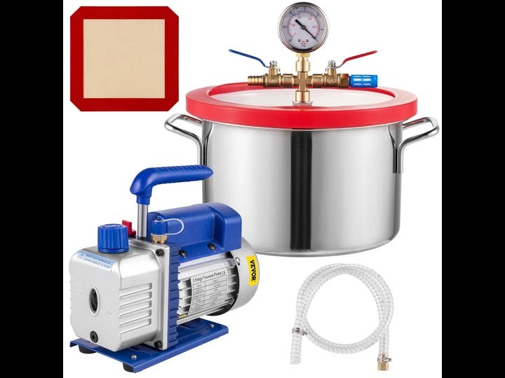vevor-vacuum-pump-1-gallon-vacuum-degassing-chamber-stainless-steel-degassing-chamber-3-8l-vacuum-ch-1