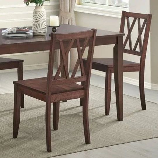 duhome-rubberwood-dining-chairs-set-of-2-farmhouse-dining-room-chairs-cross-back-side-chairs-for-kit-1