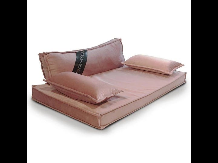 precious-tails-modern-sofa-pet-bed-pink-1