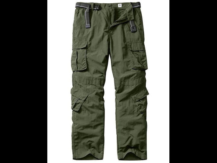 linlon-mens-outdoor-casual-quick-drying-lightweight-hiking-cargo-pants-with-8-pocketsarmy-green42-1