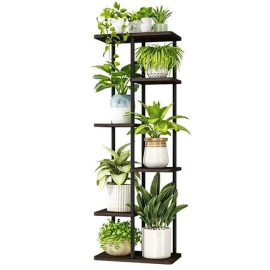 bamworld-metal-plant-stand-indoor-outdoor-6-tier-black-tall-plant-shelf-for-flower-pot-plant-holder--1