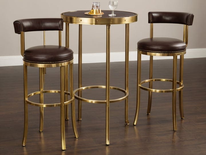 Brass-Leather-Bar-Stools-Counter-Stools-4