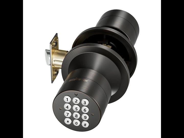 signstek-yl-99-electronic-keypad-entry-door-knob-for-room-security-in-oil-rubbed-bronze-finish-1