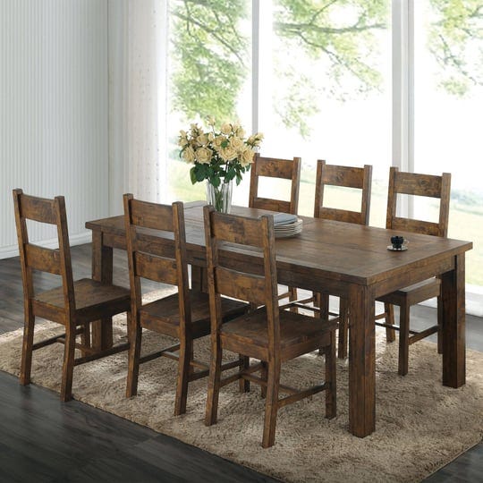 coaster-coleman-rustic-golden-brown-7-piece-dining-set-1