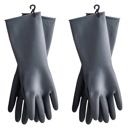 homssem-dishwashing-gloves-with-hanging-hooks-2pairs-of-dish-gloves-latex-navy-gray-rubber-gloves-fo-1