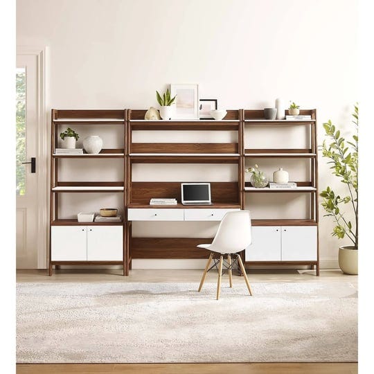 modway-bixby-3-piece-wood-office-desk-and-bookshelf-in-walnut-white-1
