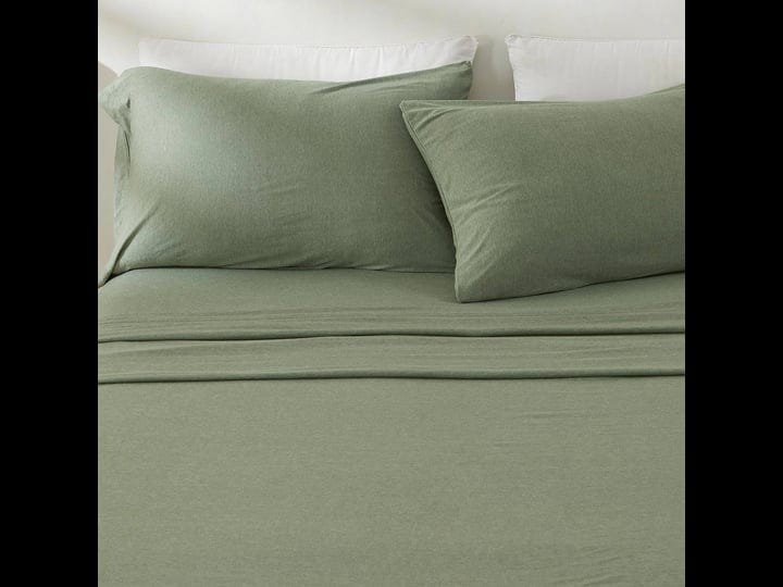 great-bay-home-4-piece-jersey-knit-california-king-cotton-blend-olive-sheet-set-ultra-soft-t-shirt-j-1