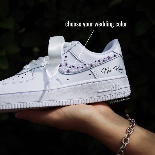 bridal-wedding-sneakers-bridal-jordans-solecraftstudio-6-4-nike-swooshes-embellished-laces-includes--1