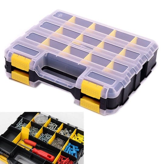 aidy-pro-tools-organizer-box-small-parts-storage-box-34-compartment-double-side-hardware-organizers--1