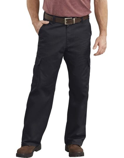 wholesale-dickies-loose-fit-cargo-work-pant-black-1