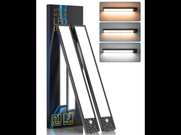 hiboitec-2023-newest-65-led-motion-sensor-lights-indoor-3-color-temps-2-packs-dimmable-under-cabinet-1