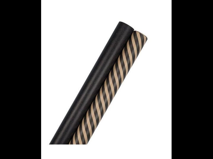 jam-paper-gift-wrap-stripes-solids-combo-wrapping-paper-50-sq-ft-total-black-2-pack-1