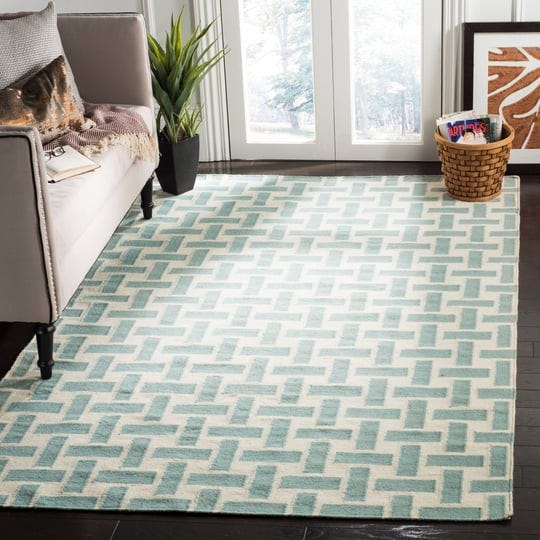 safavieh-dhurries-handwoven-rug-turquoise-ivory-4x6-feet-1