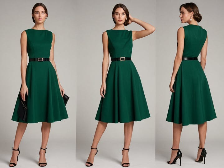 Dark-Green-Midi-Dress-4