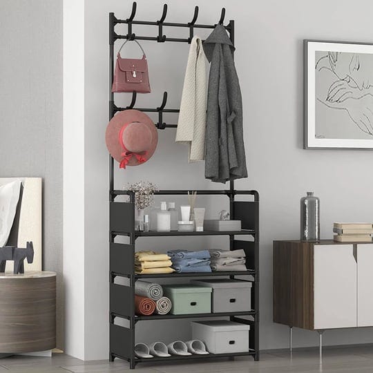 ydtreils-hall-tree-with-coat-and-shoe-rack-entryway-coat-rack-with-bench-hooks-and-4-tier-shoe-rackb-1