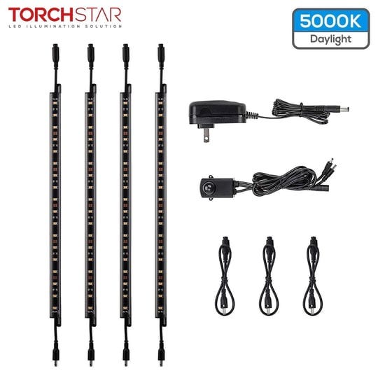 torchstar-led-safe-lighting-kit-4-12-inch-linkable-light-bars-motion-sensor-ul-power-adapter-for-und-1