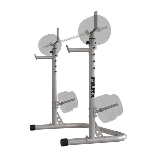 fitrx-8991-squat-rack-adjustable-universal-squat-rack-for-home-gym-weight-rack-390lbs-1