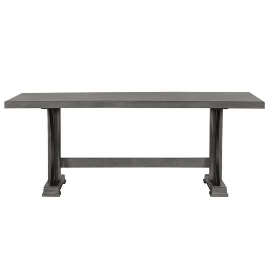 retro-style-dining-table-78-inch-wood-rectangular-table-seats-up-to-8-gray-1