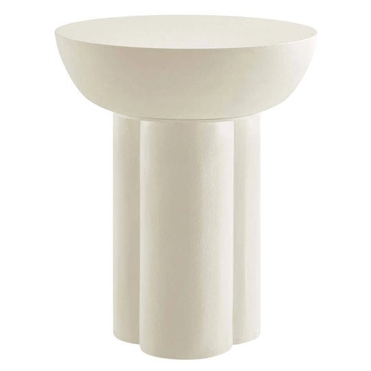 modway-caspian-round-concrete-side-table-white-1