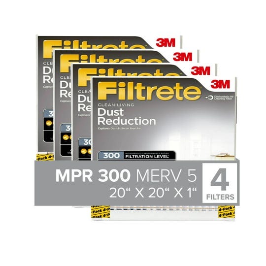 filtrete-20x20x1-clean-living-dust-reduction-hvac-furnace-air-filter-300-mpr-pack-of-4-filters-1