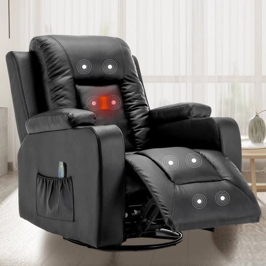 comhoma-recliner-chair-pu-leather-rocking-sofa-with-heated-massage-black-size-single-1