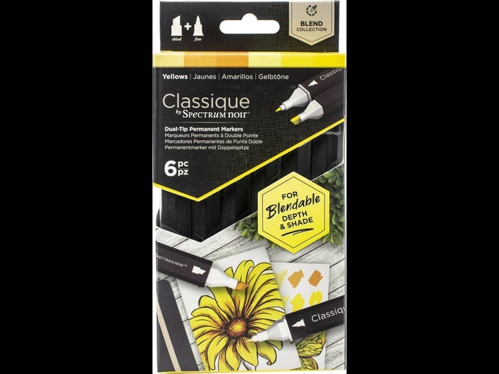 spectrum-noir-classique-alcohol-markers-6-pkg-yellows-1