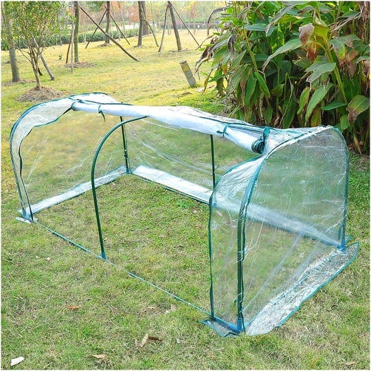 outsunny-portable-backyard-greenhouse-clear-1