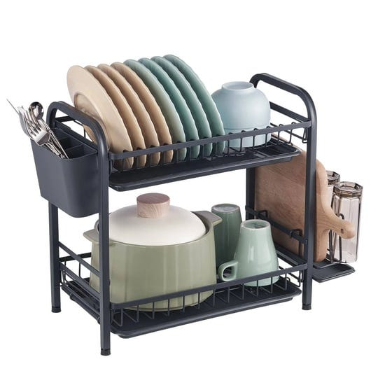vevor-dish-drying-rack-2-tier-dish-drainer-carbon-steel-kitchen-utensil-holder-dish-racks-1