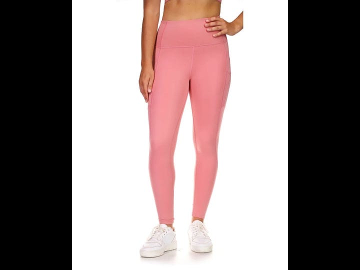 body-glove-womens-breezy-7-8-high-rise-legging-w-zippered-pockets-in-pink-size-small-nylon-spandex-1