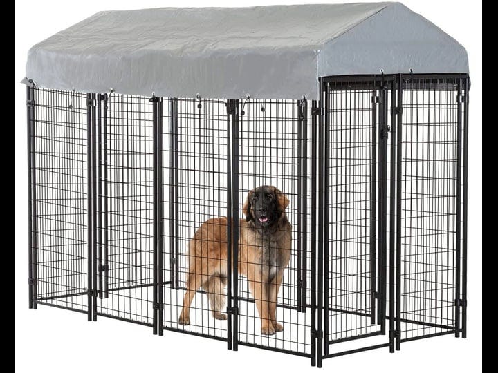 bestpet-heavy-duty-dog-cage-included-and-water-resistant-cover-1