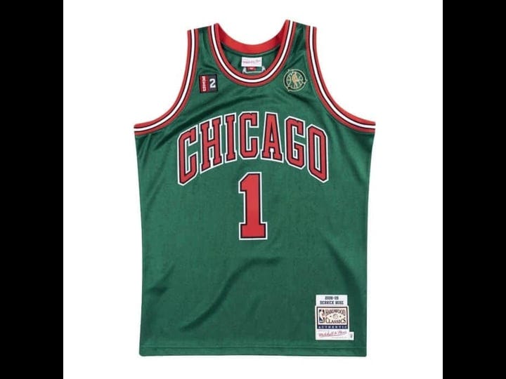 mitchell-ness-mens-derrick-rose-chicago-bulls-authentic-jersey-green-red-1