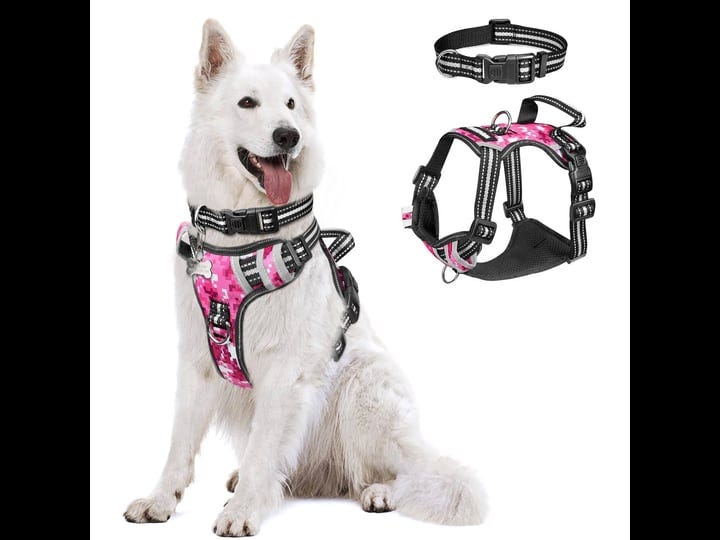 winsee-dog-harness-no-pull-pet-harnesses-with-dog-collar-adjustable-reflective-oxford-outdoor-vest-f-1