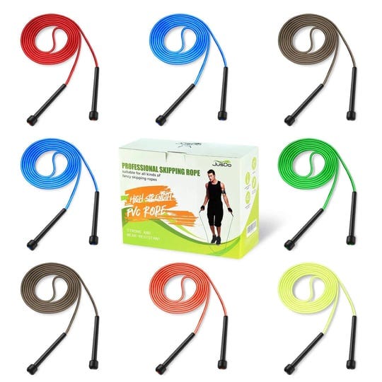 jusdo-8-pack-adjustable-pvc-jump-rope-for-cardio-fitness-versatile-jump-rope-for-both-kids-and-adult-1