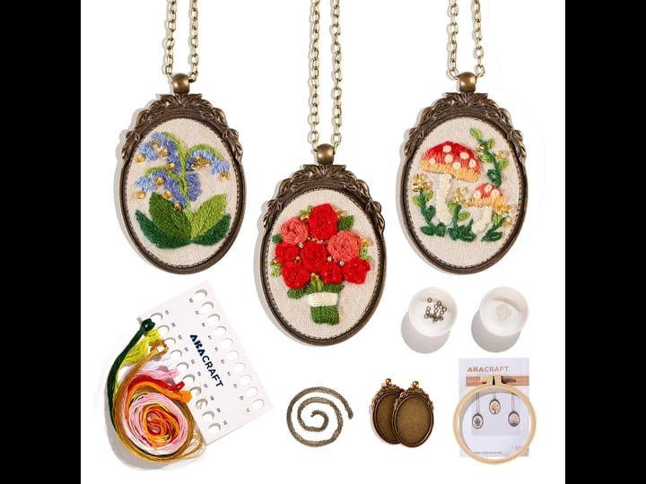 akacraft-retro-necklace-series-embroidery-starter-kit-canvas-cloth-with-stamped-pattern-embroidery-h-1