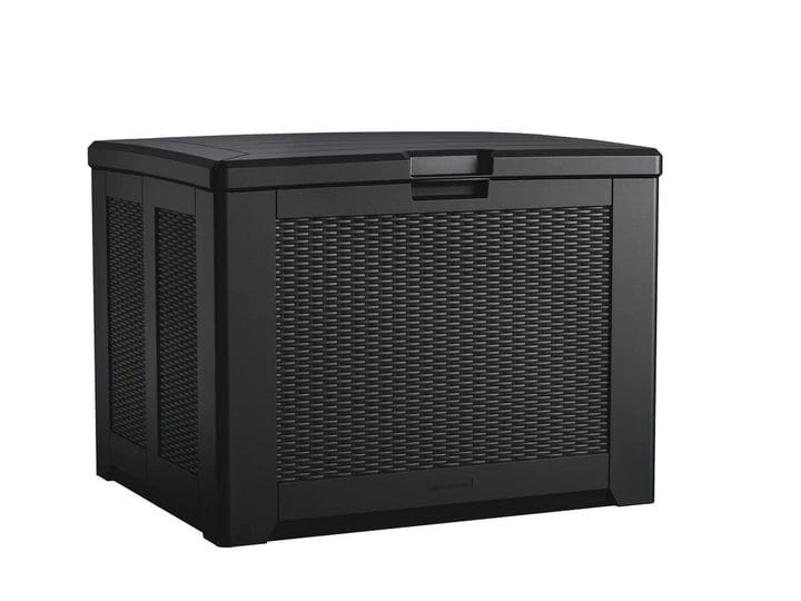 rubbermaid-medium-resin-outdoor-storage-deck-box-74-gal-charcoal-with-decorative-basketweave-pattern-1