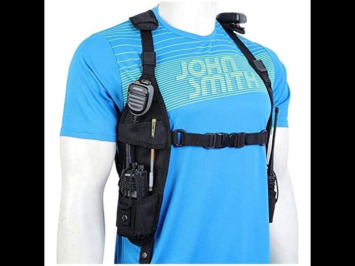 abbree-double-radio-shoulder-harness-holster-chest-holder-radio-case-vest-rig-for-baofeng-motorola-m-1