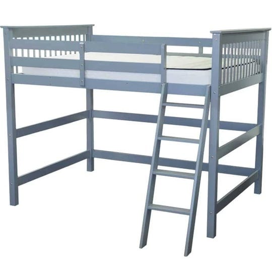 grey-high-loft-bed-for-kids-teens-adults-loft-beds-with-ladder-1