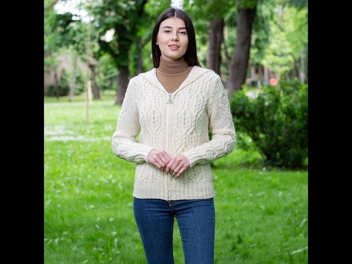 saol-100-merino-wool-ladies-hooded-zipped-cardigan-sweater-1