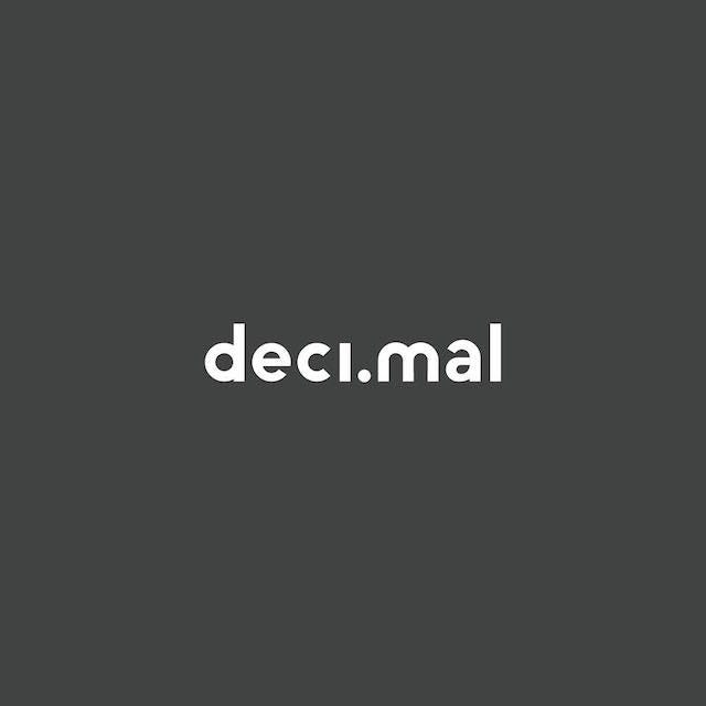 Clever Typographic Logos - Decimal