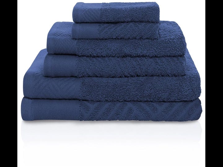 superior-basket-weave-egyptian-cotton-6-piece-towel-set-royal-blue-1