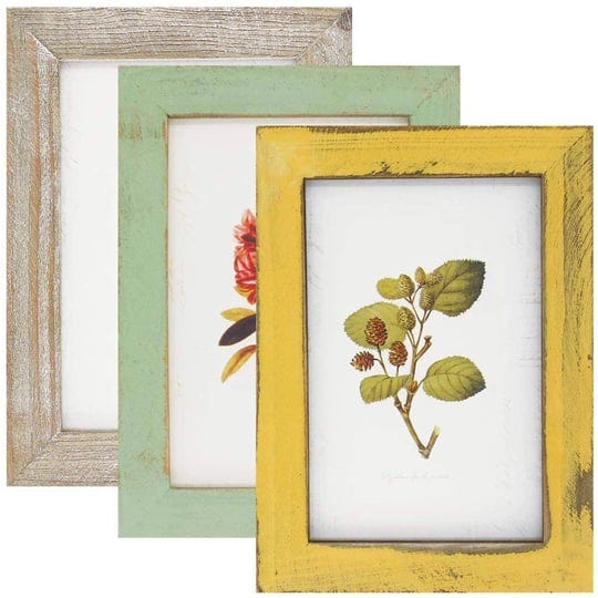 yokoke-4x6-inch-rustic-picture-frames-farmhouse-distressed-frames-100-reclaimed-wood-photo-frames-fo-1