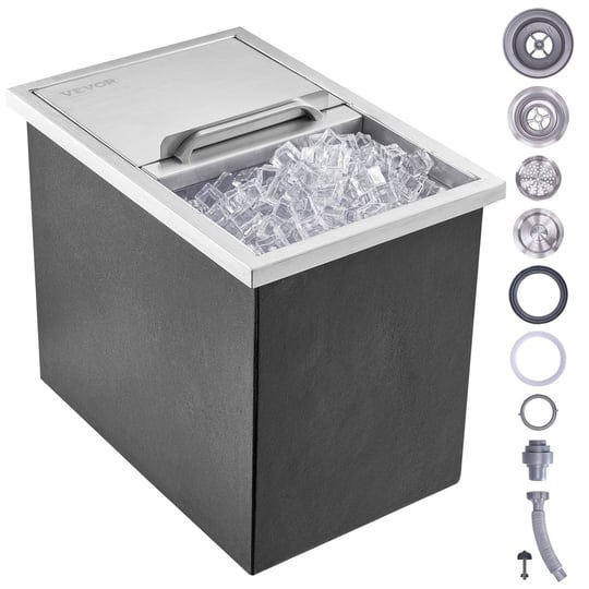 vevor-7-9-gallons-18-x-12-in-drop-in-ice-bin-chest-304-stainless-steel-stainless-steel-ice-bucket-jg-1
