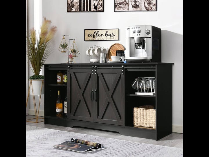 4-ever-winner-coffee-bar-cabinet-with-sliding-barn-doors-59-sideboard-buffet-cabinet-with-storage-bl-1