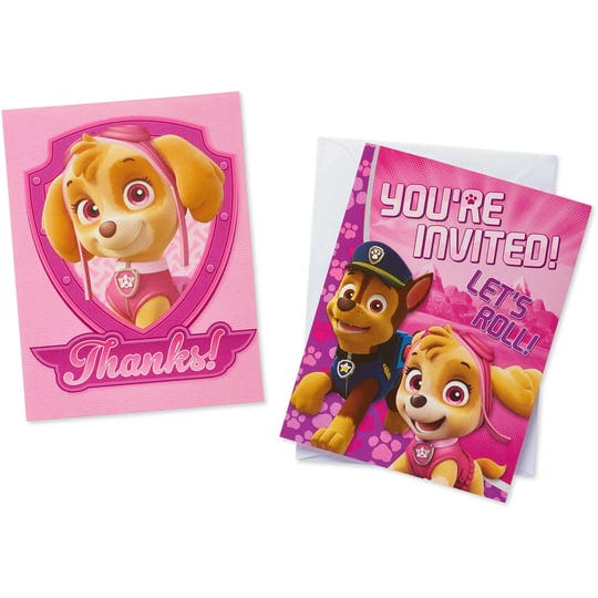 paw-patrol-pink-party-invite-and-thank-you-combo-pack-8ct-1