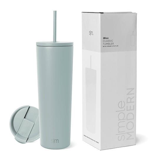 simple-modern-28oz-classic-tumbler-with-straw-and-flip-lid-insulated-stainless-steel-cup-sea-glass-s-1
