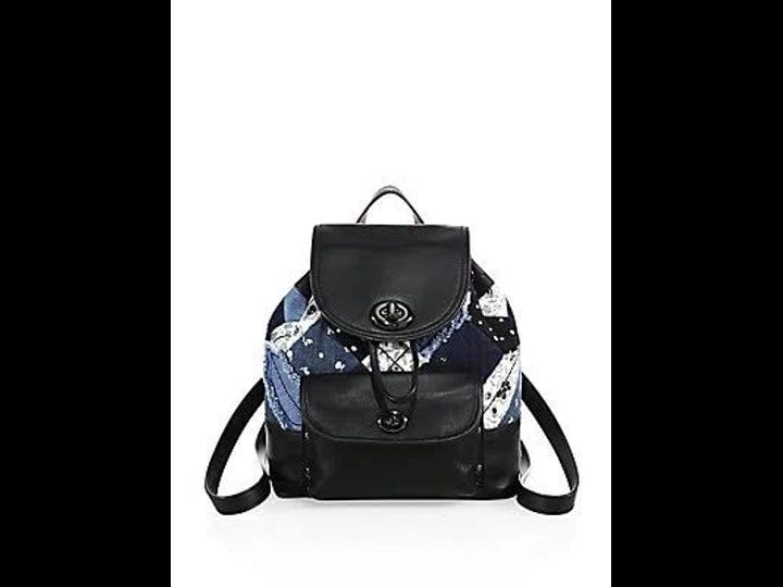 coach-mini-turnlock-rucksack-black-denim-1