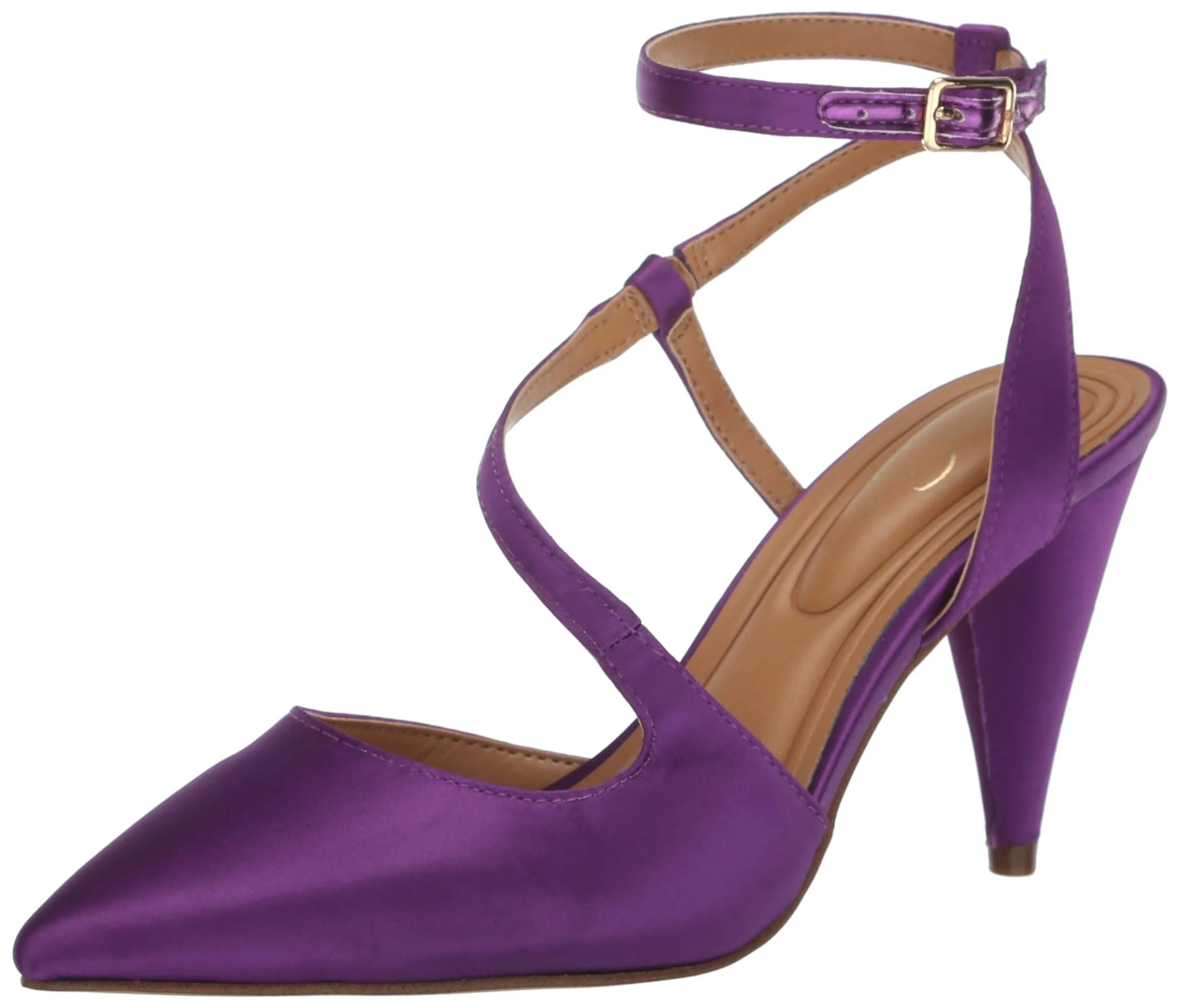 Satin Pump with Buckle Closure | Image